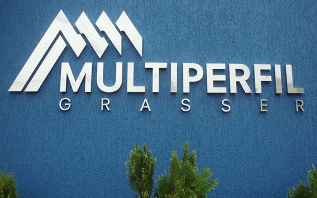 Letras em Inox - Multiperfil Grasser