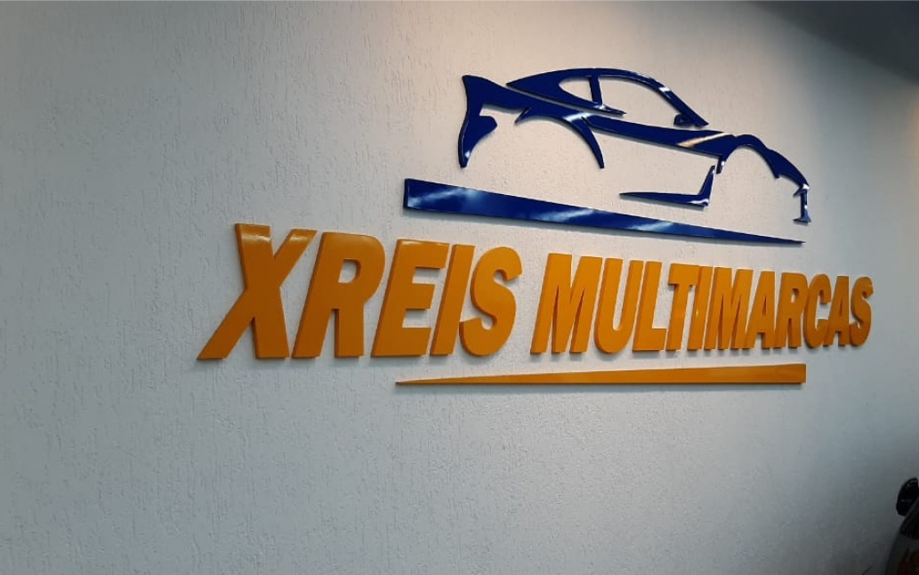 Letras caixa em PVC  - XReis Multimarcas